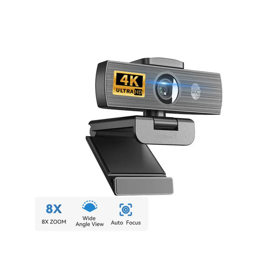 Boltex 4K Auto Tracking Web Cam for Desktop PC Live Streaming Computer USB